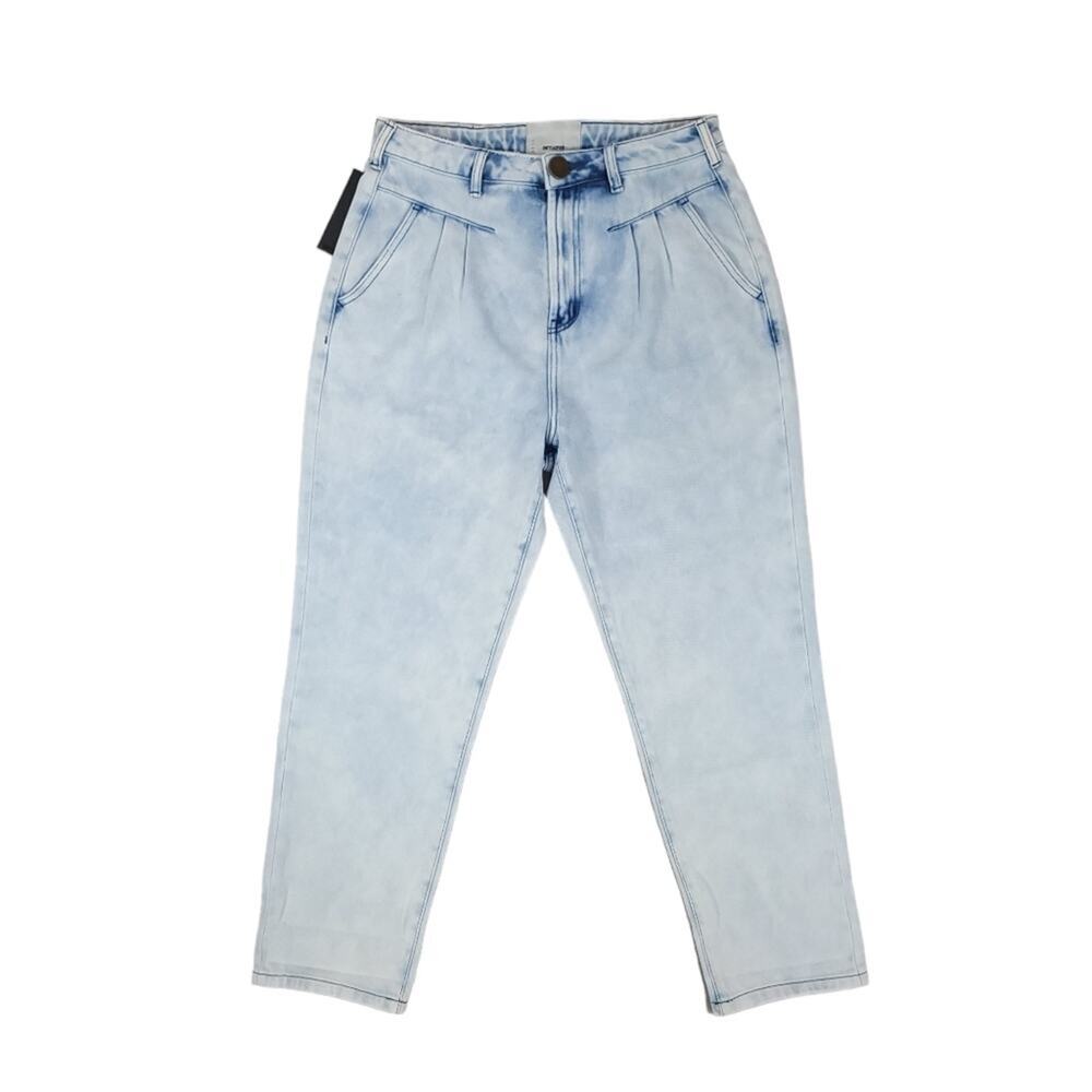 One Teaspoon Streetwalkers High Waist 80s Wide Leg in Florence Light Wash - Picture 4 of 12